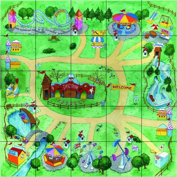 Pro-Bot Amusement Park Mat