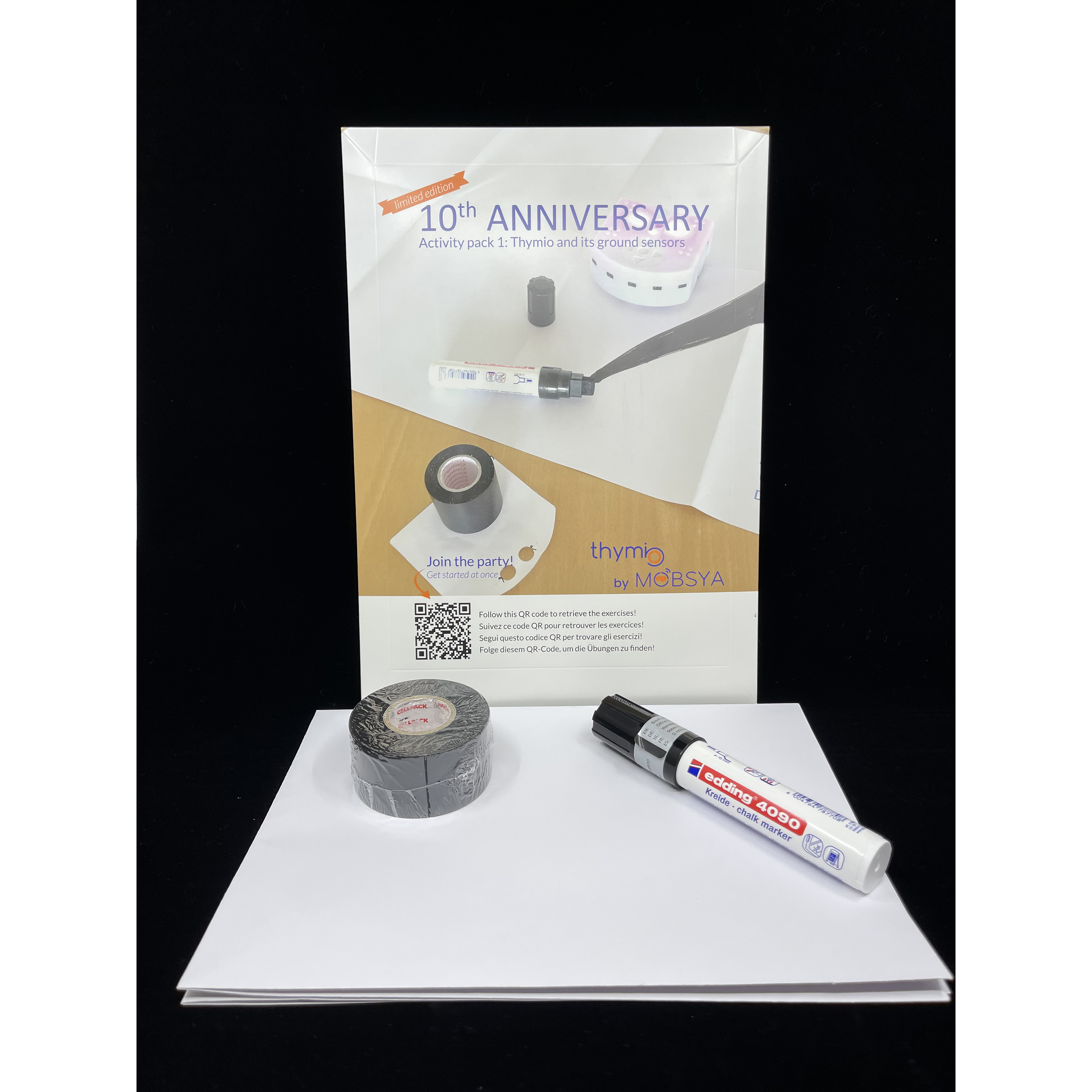 Anniversary pack 1: Thymio and its ground sensors