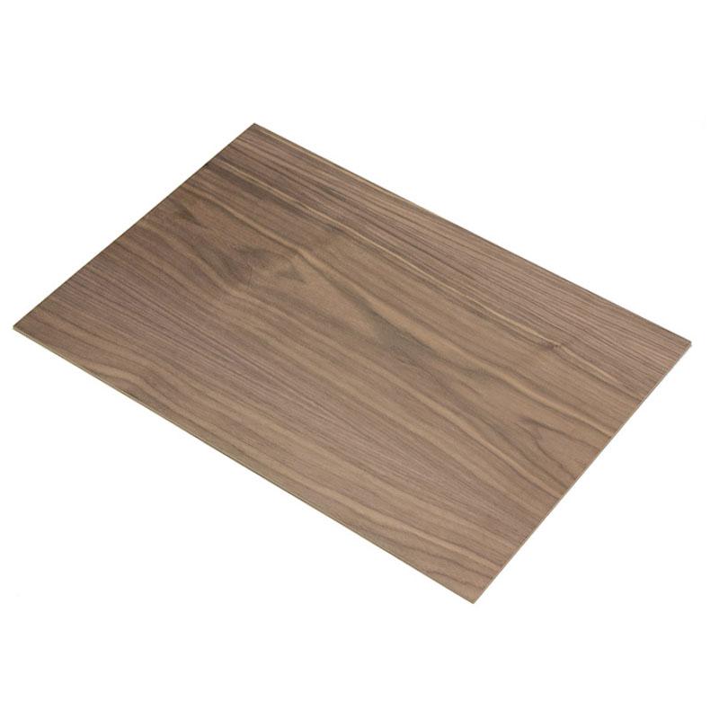 4mm American Black Walnut Veneered MDF, 600mm x 400mm