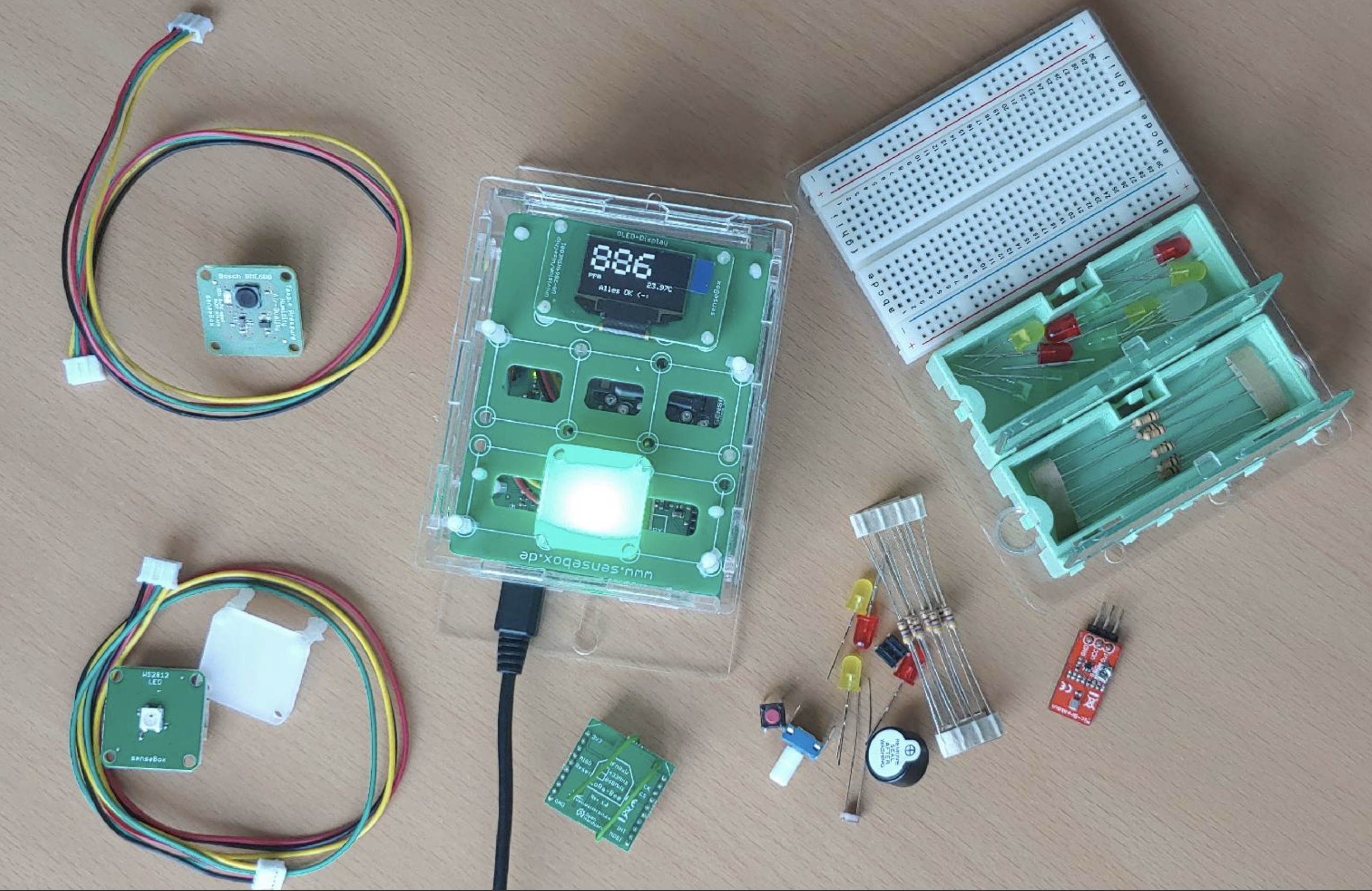 CO2-Ampel Set Edu