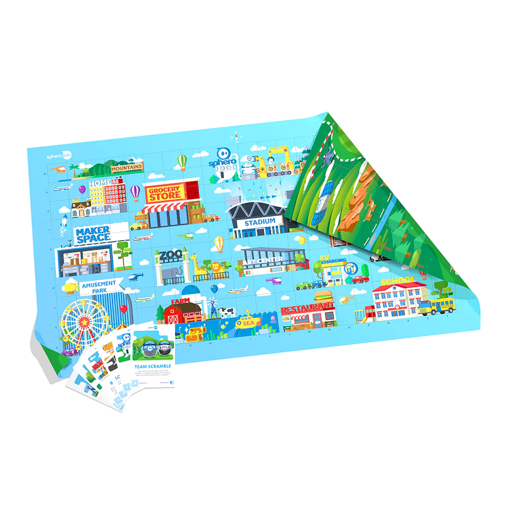 Sphero Code Mat: City/Golf & Space/Soccer Themes