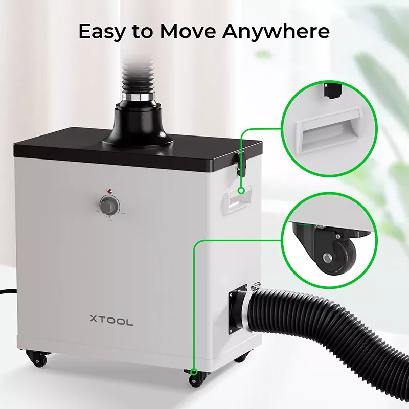 makeblock xTool smoke purifier V3
