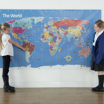 Bee-Bot World Map