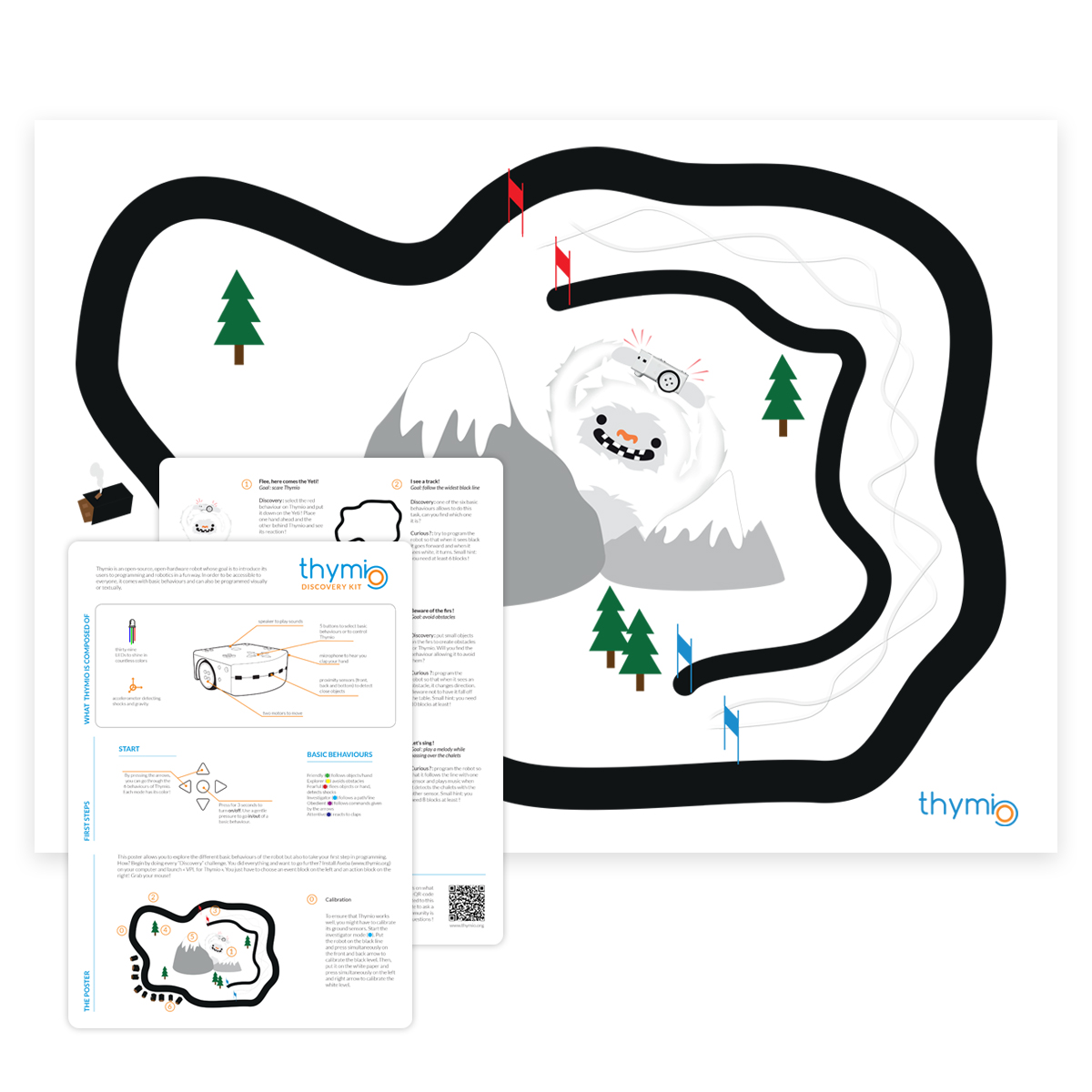 Thymio II Discovery Map Yeti