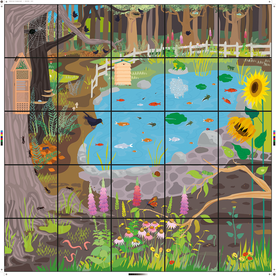 Bee-Bot® Wildlife Garden Mat