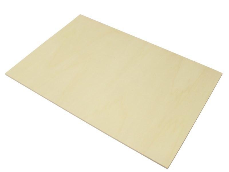 3mm Poplar Laser Plywood, 600mm x 400mm sheet